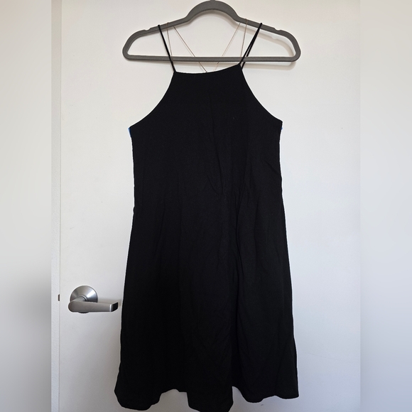 Mango Black Halter Sundress Cocktail - Picture 1 of 7